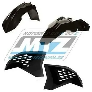 Sada plastů KTM 125EXC+200EXC+250EXC+300EXC + 250EXCF+350EXCF+400EXC+450EXC+530EXC / 09-10 - barva černá KTM EXC 300 2009-2010