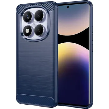 Pouzdro na mobilní telefon Techsuit Pouzdro Carbon Shield pro Xiaomi Redmi Note 14 pro Xiaomi Redmi Note 14 Pro 4G modrá