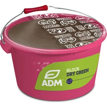 Krmivo pro hospodářské zvíře Minerální liz BIO Block DRY GREEN ADM pro plemenice skotu, ovcí a koz 25 kg