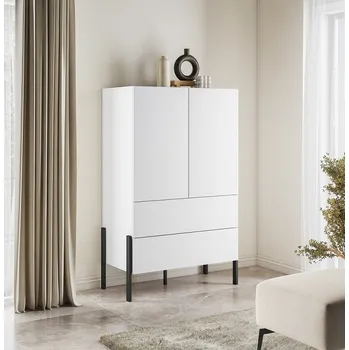 Komoda Prádelník Jukon - bílá