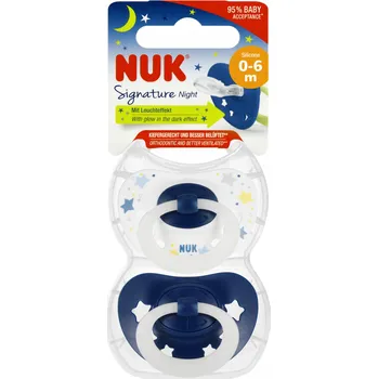 dudlíky Dudlík NUK anatomický silikon 0+