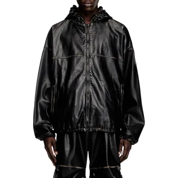 Pánská větrovka BUNDA DIESEL J-ANTIL JACKET CAVIAR