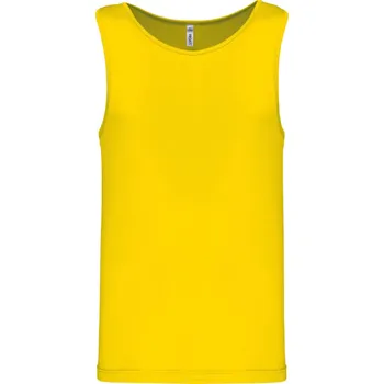 pracovní tričko Kariban Tílko PA441, sportovní, bez rukávu, pánské COT20P441a2704-true yellow XL Žlutá