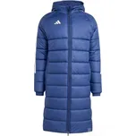 Kabát ADIDAS TIRO 24 LONG COAT, barva IR9502 team navy modrá - bílá, velikost M