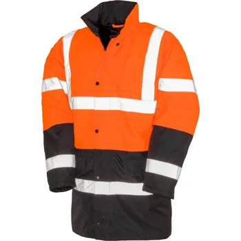 Pracovní oblečení Result Parka R 452X, reflexní COT30452Xg0205-fluorescent 2XL Oranžová fluorescent/černá