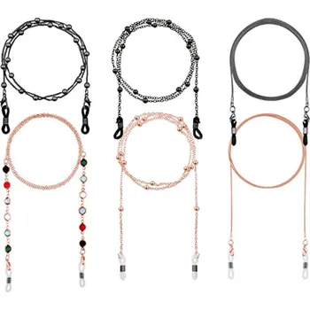 Brýlová obroučka Sada řetízků na brýle - 6 kusů