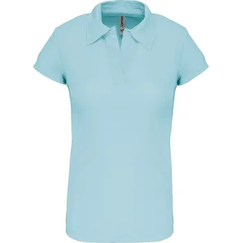 Pánská móda Kariban Polokošile Kariban PA483 CoolPlus®, krátký rukáv, dámská COT20P483z9605-ice mint 2XL Mátová