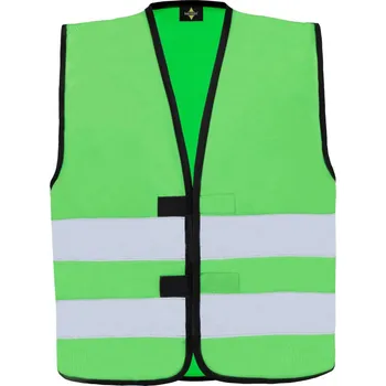 Chlapecké kalhoty Korntex Vesta KW – Aarhus, reflexní, dětská COT76KW0108600-neon green XS Zelená neon