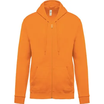 pracovní mikina Kariban Mikina Kariban K479 s kapucí na zip COT20K47923513-orange 3XL Oranžová