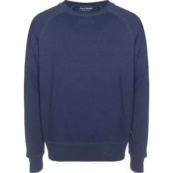 pracovní mikina Pure Waste Mikina SWUB, unisex COT74SWUBo5319-navy melang XXS Melír navy