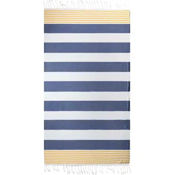 Utěrka The One Towelling Ručník Hamam Marine, 100x180cm COT481046h9599-navy/gold UNI Navy/zlatá