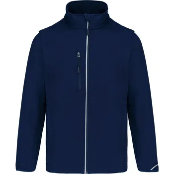pracovní bunda Kariban Bunda Kariban PA323, softshellová, odepínací rukávy COT20P32300302-navy M Navy