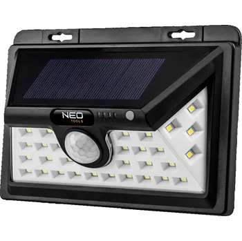 Pracovní světlo NEO TOOLS Solární nástěnná lampa SMD LED 350 lm