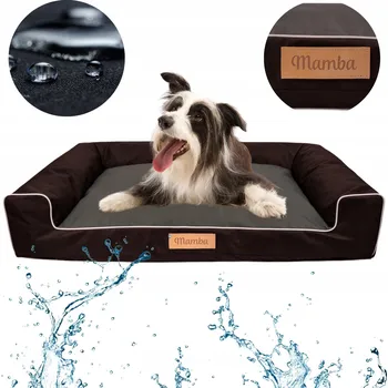 Pelíšek pro psa DOGESTE psí pelíšek hnědý 78 cm x 118 cm