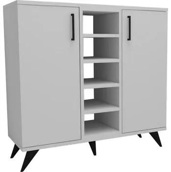 Knihovna Casarredo SALAMINA regál se skříňkou, bílá