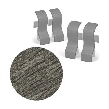 soklová lišta AC AP35 spojka k liště 08, Dub Grove šedohnědý, 4 ks