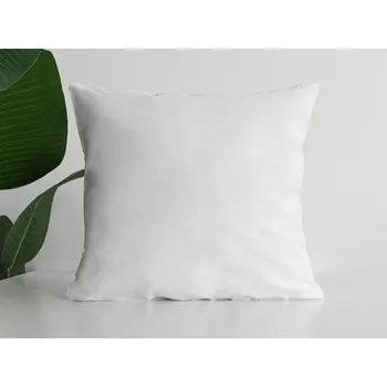 Povlak na dekorativní polštářek XPOSE® Bavlněný povlak na polštář MICHAELA - bílý 40x40 cm, Bavlna + Prodloužená možnost vrácení zboží do 50 dnů