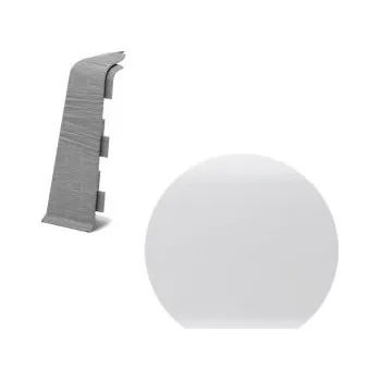 soklová lišta Salag AC AP28/1 vnější růžek k soklové liště SG75, PVC Bílá, 1 ks