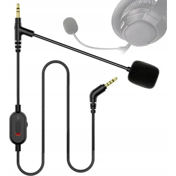 Mikrofon PŘÍDAVNÝ MIKROFON KE HRÁM SLUCHÁTKŮM 3.5MM JACK 1.5M + OVLÁDÁNÍ
