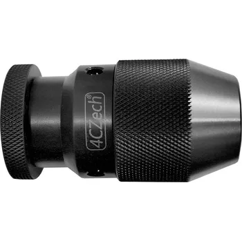 Truhlářská svěrka 4Czech 4CZ Sklíčidlo vrtačkové rychloupínací kovové STROJNÍ 1-10mm s kuželem B12, házevost do 0,12mm