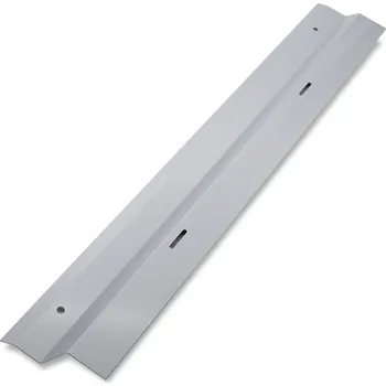 Stavební profil ZOFITHERM Vnitřní rohový AL profil pro LNF ukončovací lišty nopové fólie - 70mm, 46cm ŠEDÁ 9006