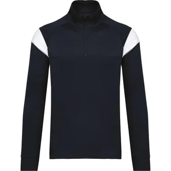 pracovní mikina Kariban Mikina Kariban PA387 s 1/4 zipem, tréninková COT20P38700313-navy 3XL Navy