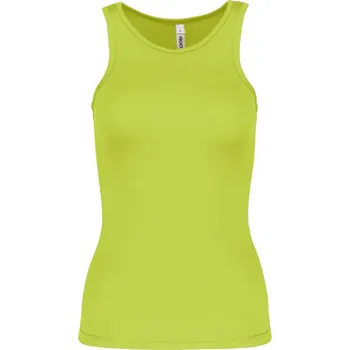 Pracovní oblečení Kariban Tílko PA442, sportovní, bez rukávu, dámské COT20P44212201-lime S Zelená lime