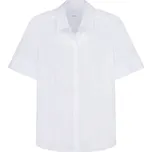 Seidensticker Košile Blouse Regular SSL, krátký rukáv, dámská COT780605001xm-white Bílá 44