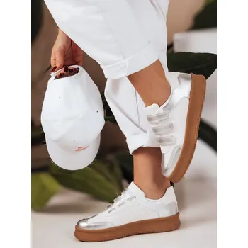 Dámské tenisky Dámské tenisky na suchý zip SOLEFIT ZY0633 Barva: Stříbrná, Velikost: 39