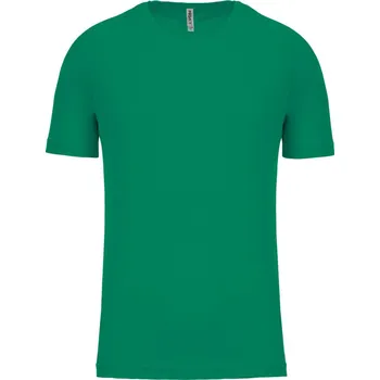 pracovní tričko Kariban Tričko PA438, sportovní, krátký rukáv, pánské COT20P43852005-kelly green 2XL Zelená kelly