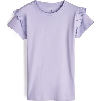 GATE Bavlněné tričko s volány 3Y 425-0129/680