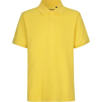 Pánské tričko Neutral Polokošile O 20080, bio bavlna, krátký rukáv, pánská COT77208020002-yellow M Žlutá