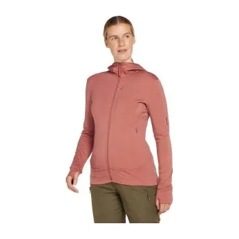Icebreaker Wmns 260 Quantum IV LS Zip Ho, Cedar Wood