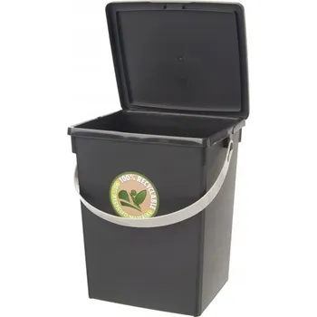 Odpadkový koš H&S Decoration 8720573387644 Odpadkový koš 5,5 l šedý