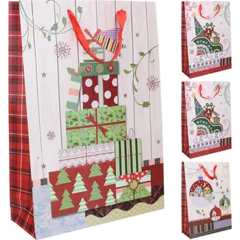 Dárková taška Wiky Dárková taška L 31x44x12 cm Vánoce