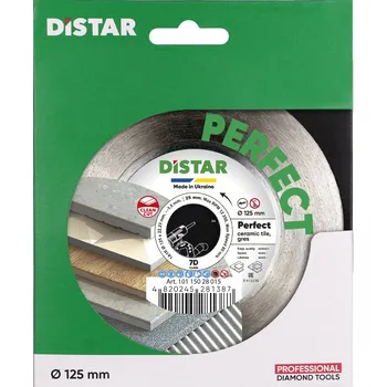 Řezný kotouč Diamantový kotouč na obklady a dlažby DISTAR PERFECT 125x1,5x25x22,23 – TOP kvalita řezu