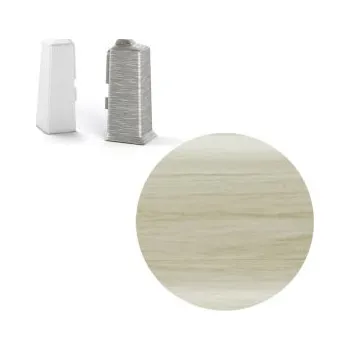 Podlahová lišta Salag AC AP31 vnější růžek k soklové liště NG62, PVC javor patina, v: 62 mm, 1 ks