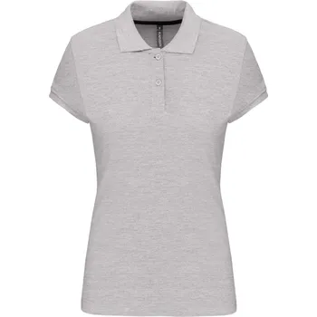 Pánské oblečení Kariban Polokošile Kariban K242, krátký rukáv, dámská COT20K24239803-oxford grey L Šedá oxford