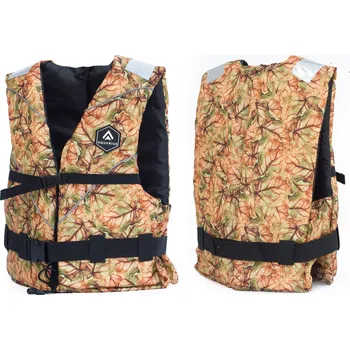 Pánská vesta Zajišťovací vesta Aquarius Forest Camo XXL do 120 kg