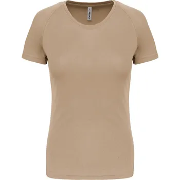 pracovní tričko Kariban Tričko PA439, sportovní, krátký rukáv, dámské COT20P43912004-sand XL Písková