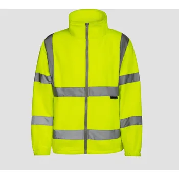 pracovní bunda Korntex Bunda KXFJ – Bergen, fleecová, reflexní COT76KXFJ20001-yellow S Žlutá