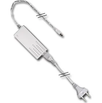 Napájecí zdroj pro osvětlení EasyLine napájecí zdroj 48W, 24V bílý, kabel 1,5m s konektorem 5,5mm