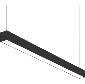 LED svítidlo Fashion 40 W, 3000 K, černá barva