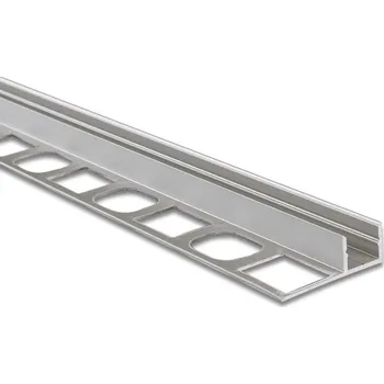 LED páska Hliníkový profil DP pro obklady a dlažbu, 33x11mm, včetně černého difuzoru, 2m