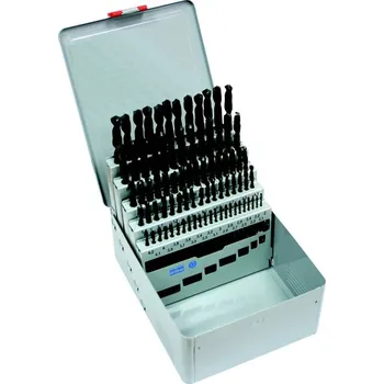 Vrták Nástroje CZ Sada vrtáků 81-dílná 2,00-10,00x0,1mm ČSN 221121RNHSS Pasivované