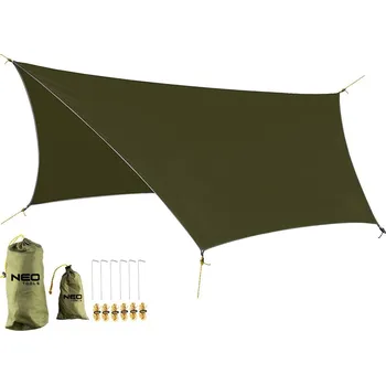 turistický batoh NEO TOOLS Voděodolná plachta 360 x 290 cm 210T PU3000