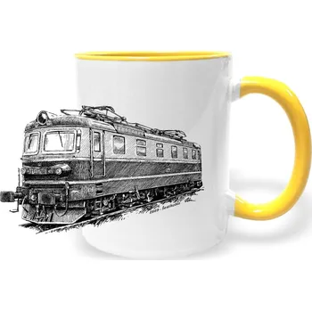 Hrnek - E669 - Šestikolka Barva: Žlutá