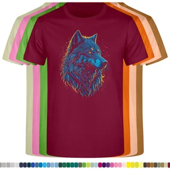 detske-levne-bavlnene-tricko-potisk-magicky-modry-vlk Barva: Burgundy - vínová, velikost: 152