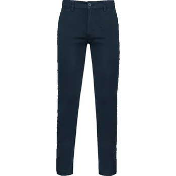 Kariban Kalhoty Kariban K740 chino, pánské COT20K740073v4-dark navy 48 Navy tmavá
