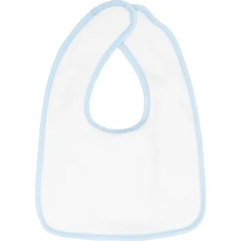 Chlapecké kalhoty The One Towelling Bryndák Baby Bib, dětský COT481000g2199-white/blue Bílá/modrá UNI